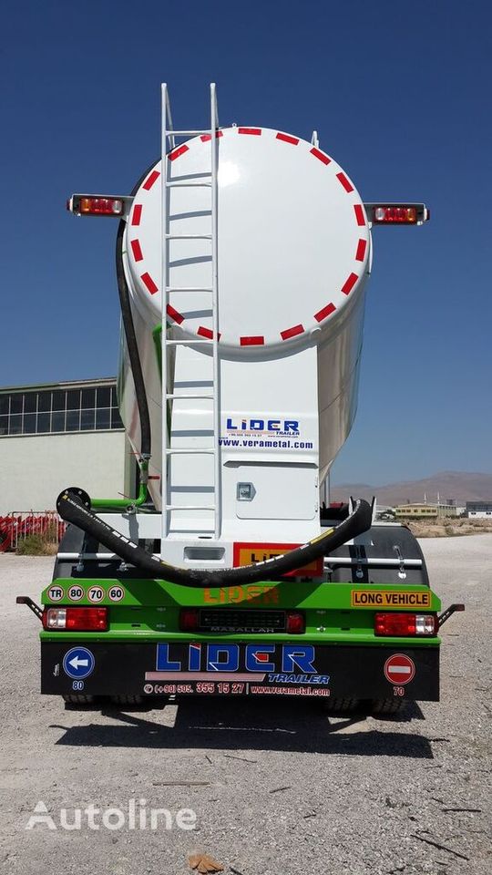 Ny Tanktrailer för transportering cement LIDER 2023 NEW 80 TONS CAPACITY FROM MANUFACTURER READY IN STOCK: bild 7