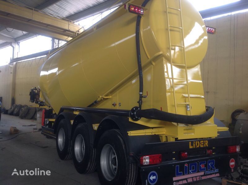 Ny Tanktrailer för transportering cement LIDER 2024 MODEL NEW CEMENT TANKER: bild 8