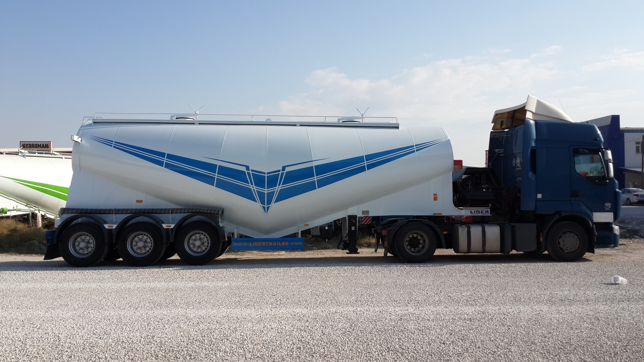 Ny Tanktrailer för transportering cement LIDER 2024 MODEL NEW CEMENT TANKER: bild 12
