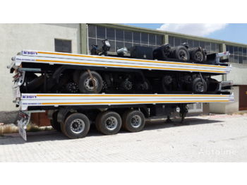 LIDER 2024 MODEL NEW DIRECTLY FROM MANUFACTURER FACTORY AVAILABLE READY - Containerbil/ Växelflak semitrailer: bild 2