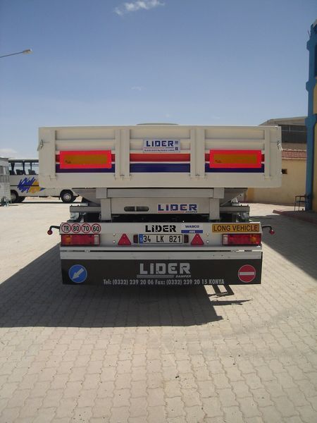 Ny Tippbil semitrailer LIDER 2024 MODEL NEW FROM MANUFACTURER COMPANY: bild 9