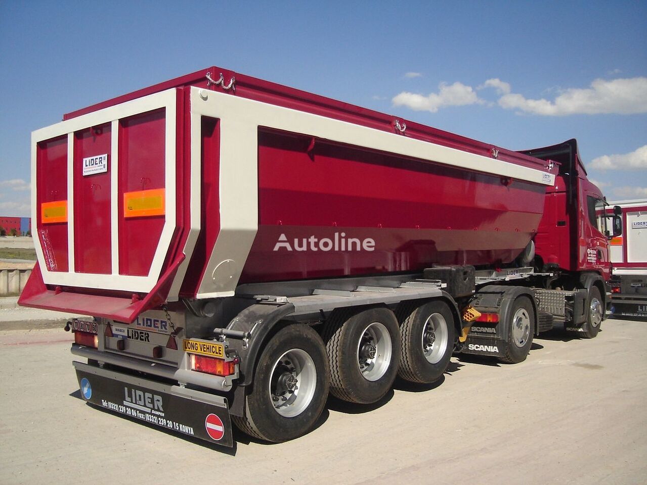 Ny Tippbil semitrailer LIDER 2024 NEW READY IN STOCKS DIRECTLY FROM MANUFACTURER COMPANY AVAILABLE: bild 10