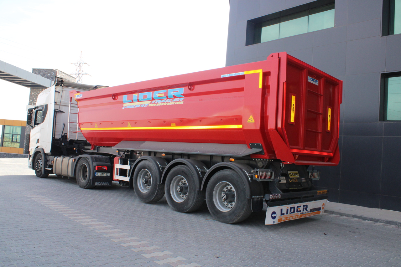 Ny Tippbil semitrailer LIDER 2024 NEW READY IN STOCKS DIRECTLY FROM MANUFACTURER COMPANY AVAILABLE: bild 23