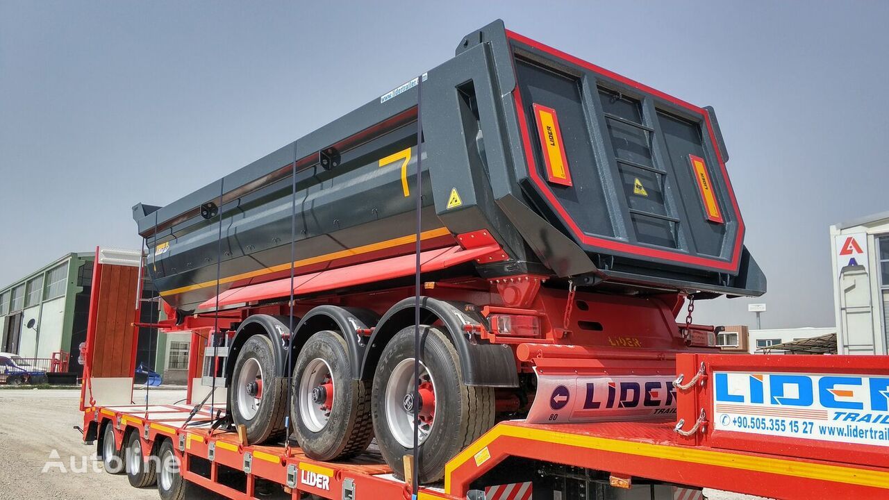 Ny Tippbil semitrailer LIDER 2024 NEW READY IN STOCKS DIRECTLY FROM MANUFACTURER COMPANY AVAILABLE: bild 7