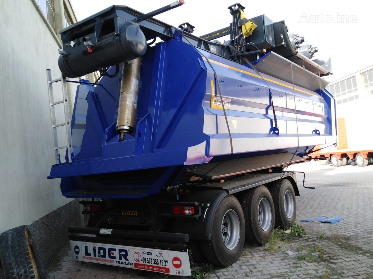 Ny Tippbil semitrailer LIDER 2024 NEW READY IN STOCKS DIRECTLY FROM MANUFACTURER COMPANY AVAILABLE: bild 18