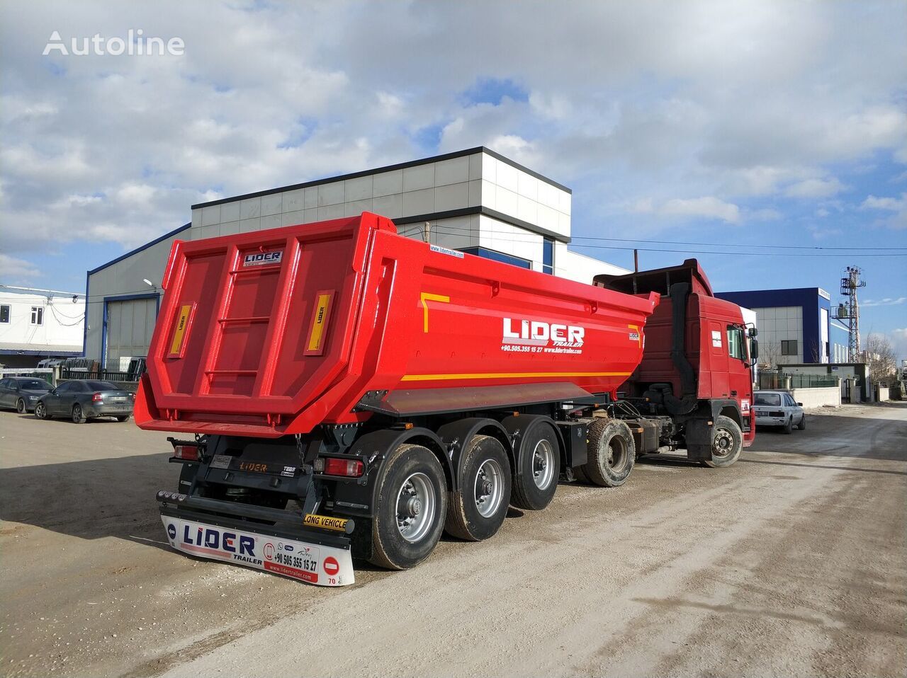 Ny Tippbil semitrailer LIDER 2024 NEW READY IN STOCKS DIRECTLY FROM MANUFACTURER COMPANY AVAILABLE: bild 6