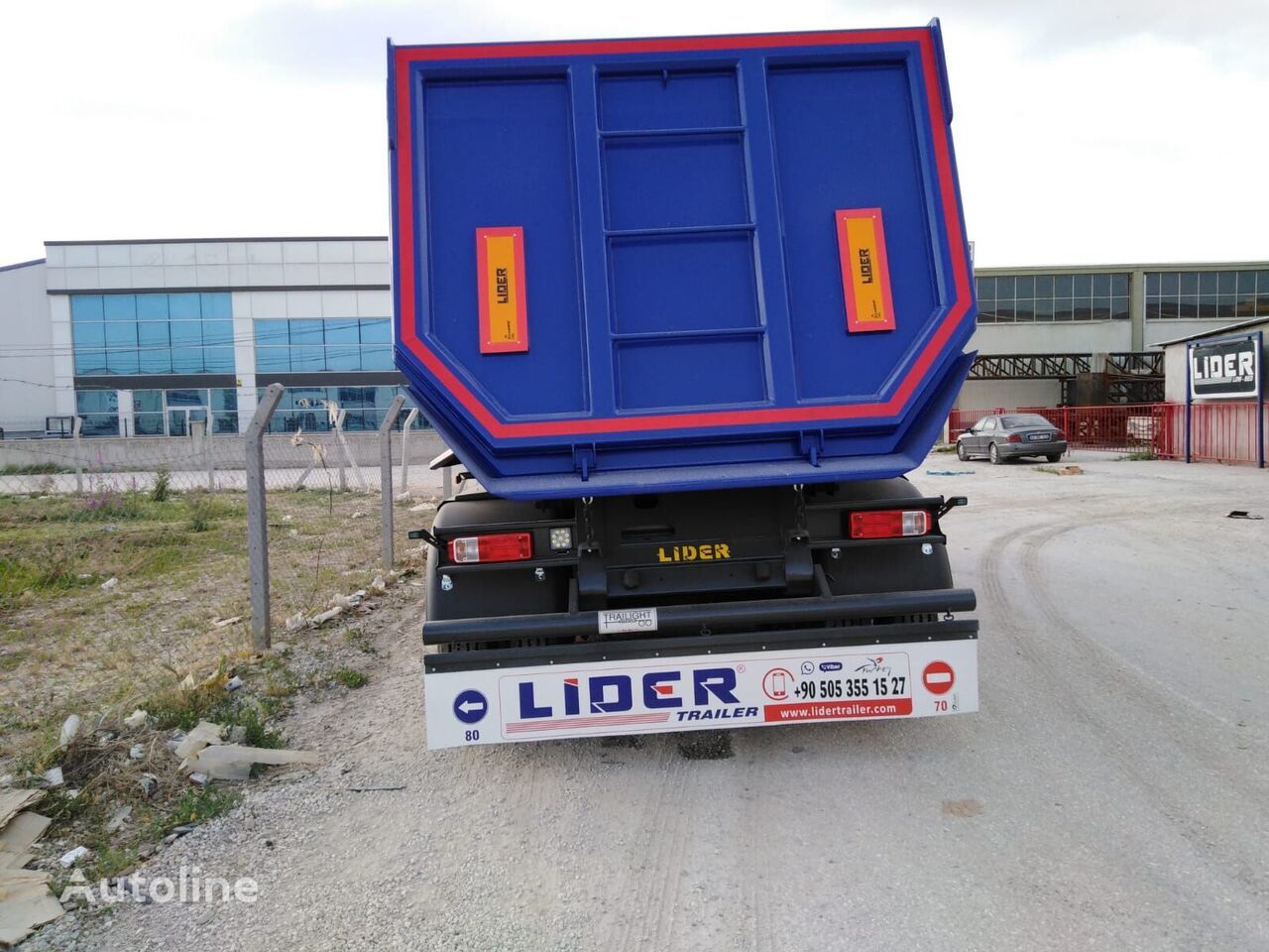 Ny Tippbil semitrailer LIDER 2024 NEW READY IN STOCKS DIRECTLY FROM MANUFACTURER COMPANY AVAILABLE: bild 17