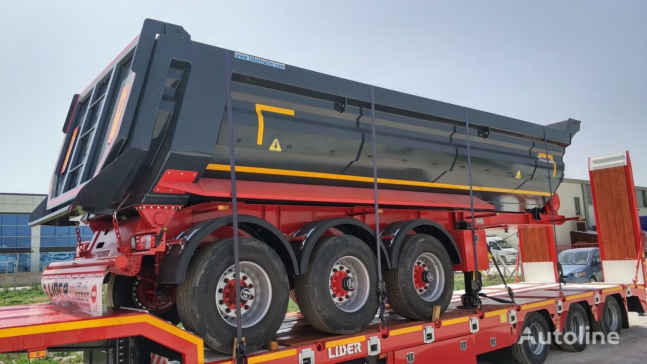 Ny Tippbil semitrailer LIDER 2024 NEW READY IN STOCKS DIRECTLY FROM MANUFACTURER COMPANY AVAILABLE: bild 9