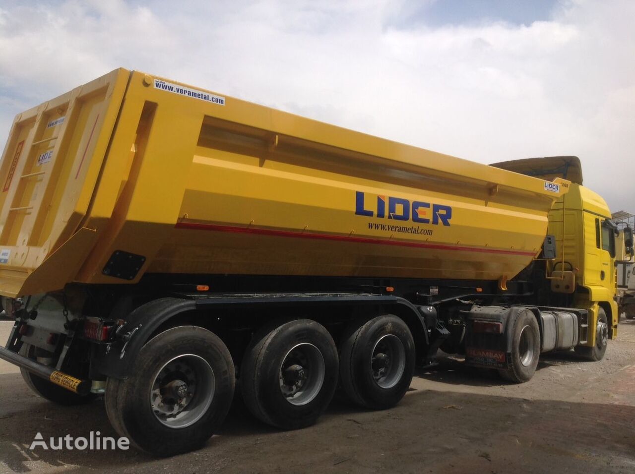 Ny Tippbil semitrailer LIDER 2024 NEW READY IN STOCKS DIRECTLY FROM MANUFACTURER COMPANY AVAILABLE: bild 12
