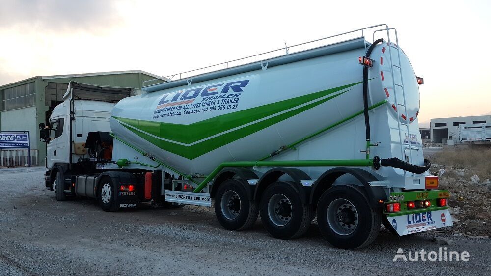 Ny Tanktrailer för transportering cement LIDER 2024 YEAR NEW BULK CEMENT manufacturer co.: bild 18