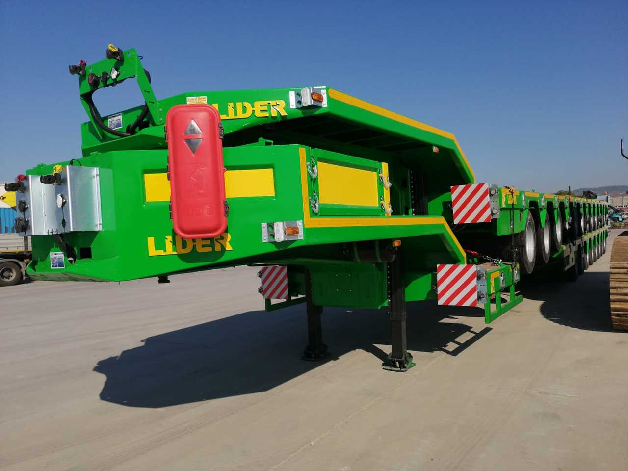 Ny Låg lastare semitrailer för transportering tunga maskiner LIDER LIDER NEW 2024 MODEL Lowbed: bild 10