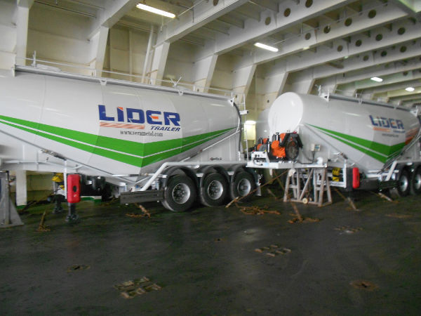 Ny Tanktrailer för transportering cement LIDER NEW ciment remorque 2023 YEAR (MANUFACTURER COMPANY): bild 8