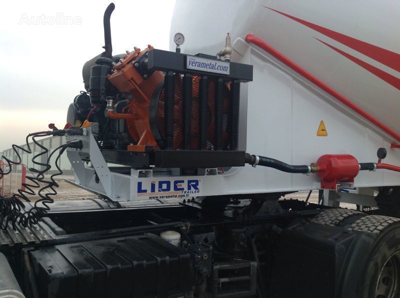 Ny Tanktrailer för transportering cement LIDER NEW ciment remorque 2024 YEAR (MANUFACTURER COMPANY): bild 14