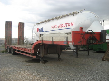 ASCA Machine carrier semi trailer - Låg lastare semitrailer