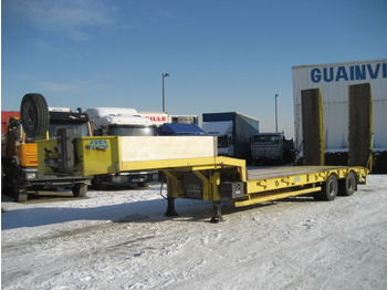 ASCA tech engine trailer - Låg lastare semitrailer
