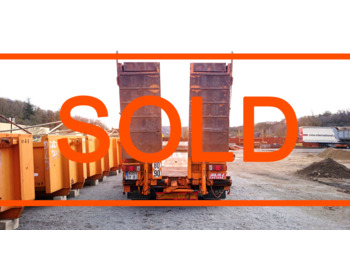  CASTERA SS343B &#8211; Semi porte engin - Låg lastare semitrailer