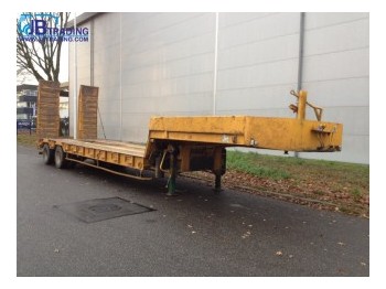 Castera dieplader Steel suspension - Låg lastare semitrailer