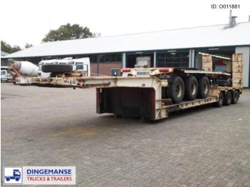 Cometto 3-axle lowbed trailer + ramps 60000 KG / Extendable 17.5M - Låg lastare semitrailer