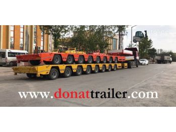DONAT 8 axle Heavy Duty Extendable Lowbed - Låg lastare semitrailer