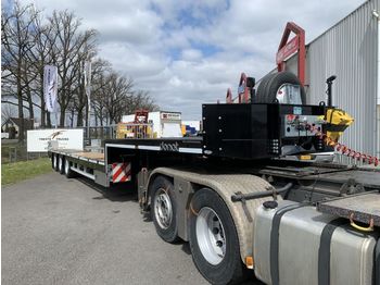 Diversen DONAT trailer 3A uitshuifbaar semi naloopas gestuurd nieuw extendable D  - Låg lastare semitrailer