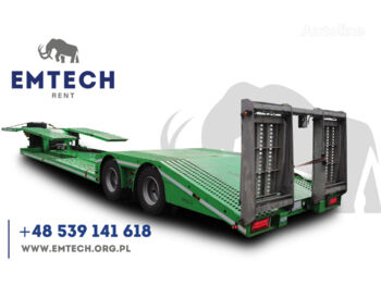 EMTECH NNC30  for rent - Låg lastare semitrailer