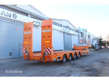 Låg lastare semitrailer FESAN 4 AXLES LOWBED