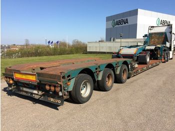 Låg lastare semitrailer Faymonville Tiefbett 300 mm / dolly