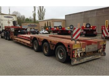 Låg lastare semitrailer Faymonville Tiefbett / abnehmbaren Schwanenhals