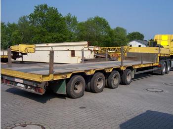 GOLDHOFER STZ4 46/80, 57.500 kg complete - Låg lastare semitrailer