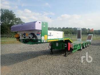 KOMODO KMD4 62 Ton Quad/A Extendable Semi - Låg lastare semitrailer
