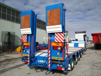 Låg lastare semitrailer LIDER 2022 model new directly from manufacturer company available stock