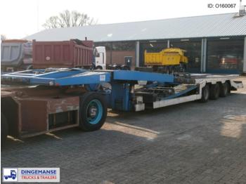 Louault 3-axle truck/machinery transporter trailer - Låg lastare semitrailer