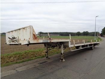 Louault Oplegger 1 essieux/francais - Låg lastare semitrailer