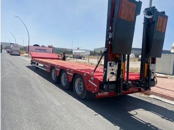 Låg lastare semitrailer Lowbed Sinan Trailer Lowbed 4 axle