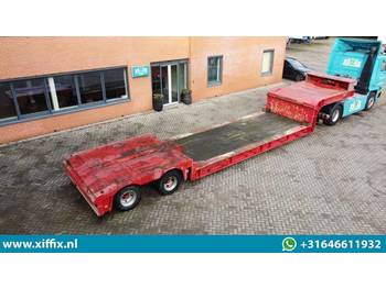 Låg lastare semitrailer Nooteboom 2-ass. Dieplader // 2x gestuurd