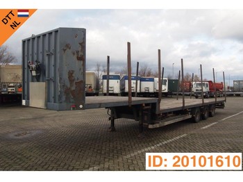 Låg lastare semitrailer Trailer Low bed trailer