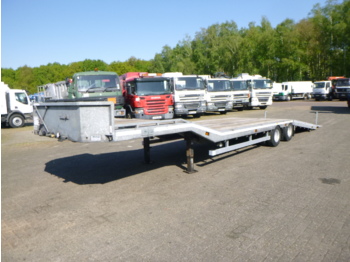 Veldhuizen Semi-lowbed trailer (light commercial) 10 m + winch + ramp - Låg lastare semitrailer