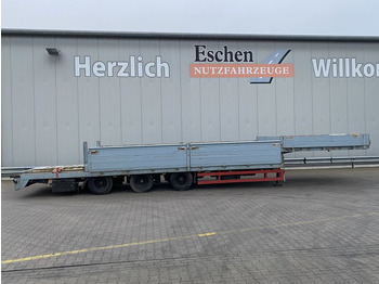 Låg lastare semitrailer  Wilken | Pritsche + Rampen*Luft-Lift*BPW*Trommel