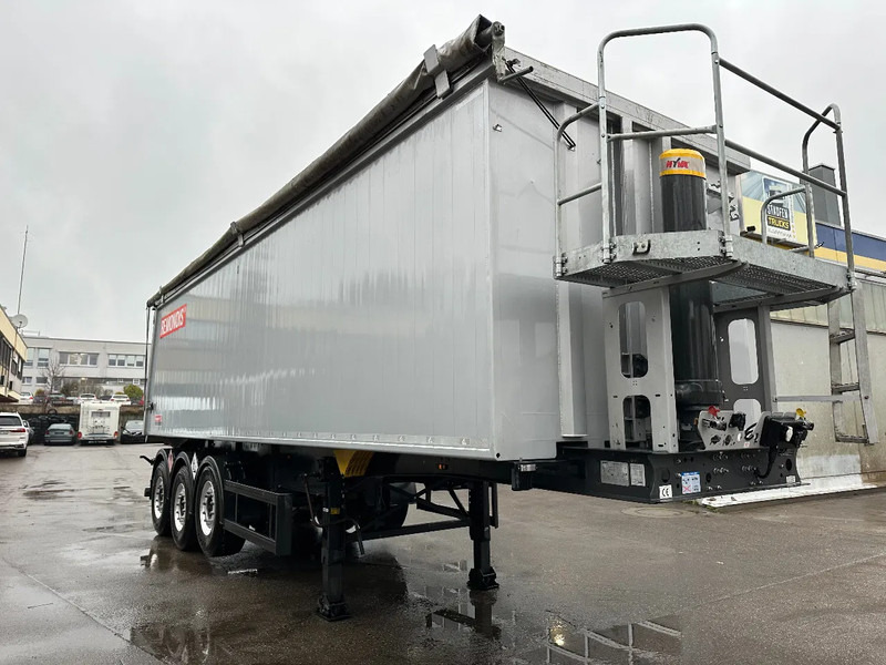 Semitrailer Langendorf SKA24/30*TÜV NEU!*45m³*Getreide VOLLALU Kipper