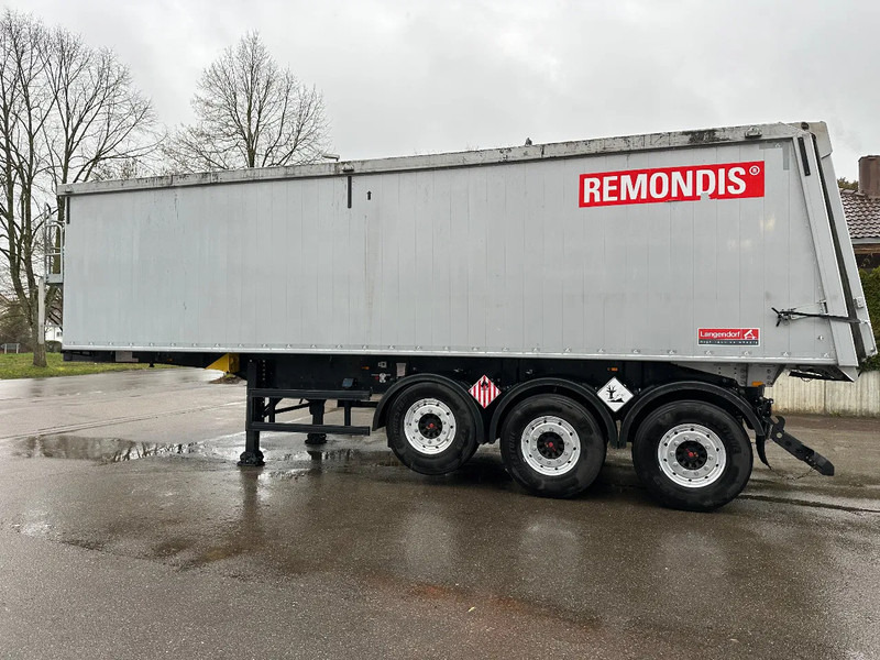 Semitrailer Langendorf SKA24/30*TÜV NEU!*45m³*Getreide VOLLALU Kipper