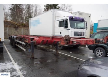 Containerbil/ Växelflak semitrailer LeciTrailer container trailer: bild 1