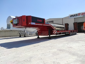 Ny Låg lastare semitrailer för transportering tunga maskiner MAS TRAILER TANKER NEW 4 AXLE LOWBED SEMI TRAILER FROM MANUFACTURER: bild 1