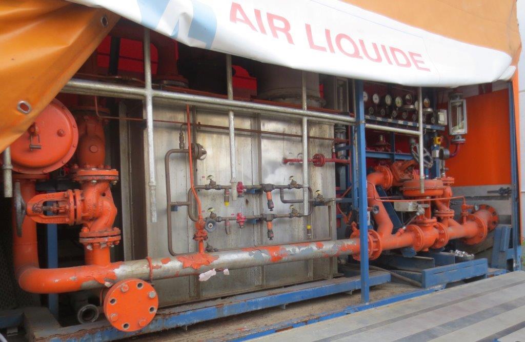 Tanktrailer MEIERLING Gas fired Nitrogen vaporizer cryo, cryogenic: bild 4