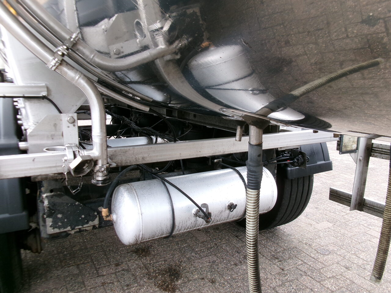 Tanktrailer för transportering livsmedel Maisonneuve Food tank inox 30 m3 / 1comp: bild 7
