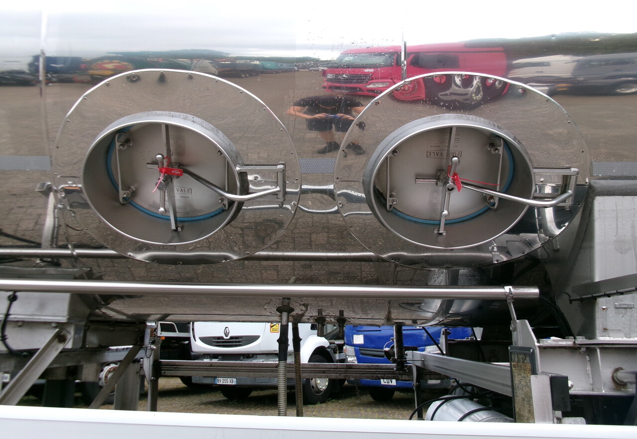 Tanktrailer för transportering livsmedel Maisonneuve Food tank inox 30 m3 / 1comp: bild 8