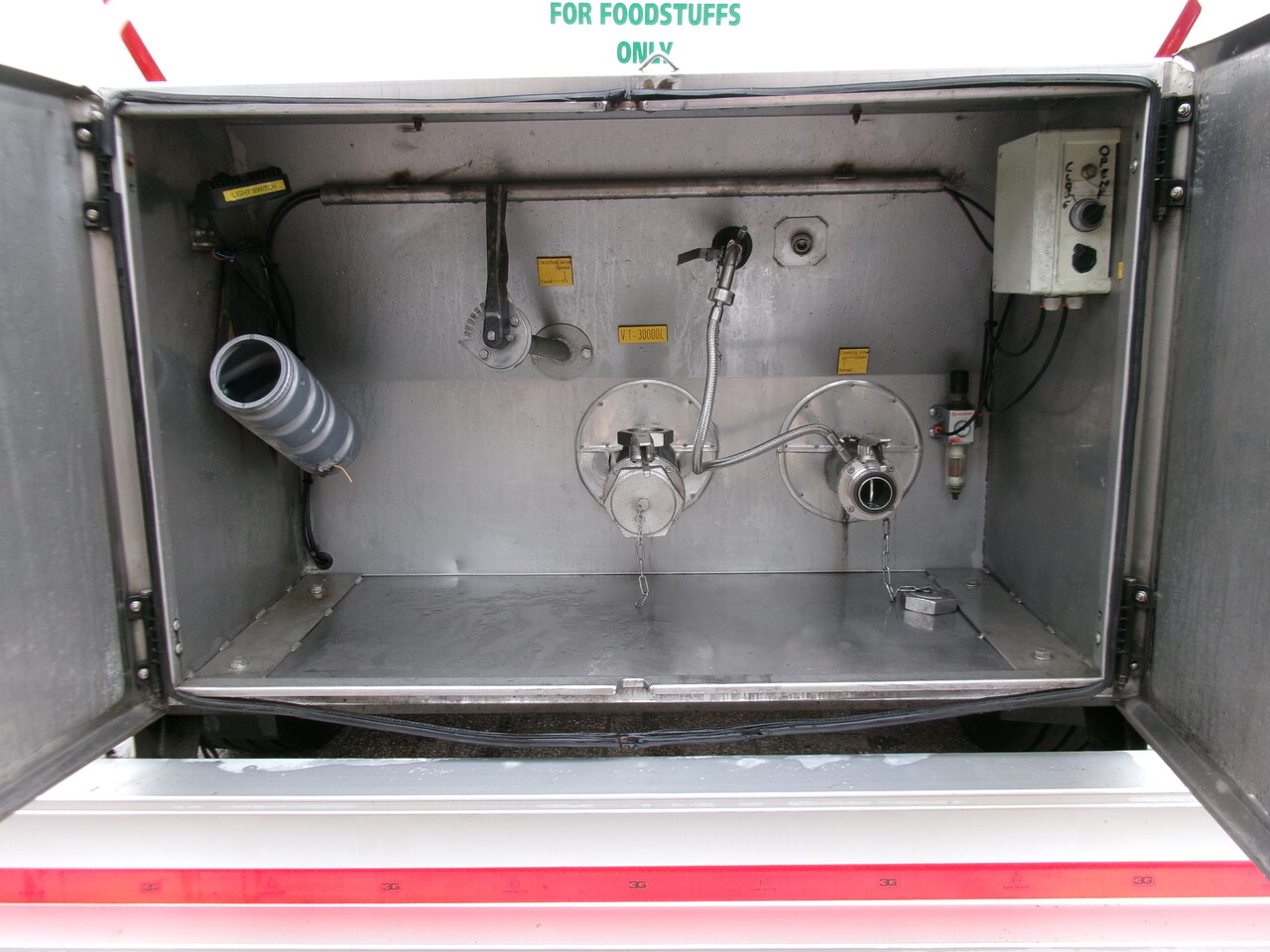Tanktrailer för transportering livsmedel Maisonneuve Food tank inox 30 m3 / 1comp: bild 9