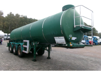 Tanktrailer för transportering livsmedel Melton Food tank inox 25 m3 / 1 comp: bild 2