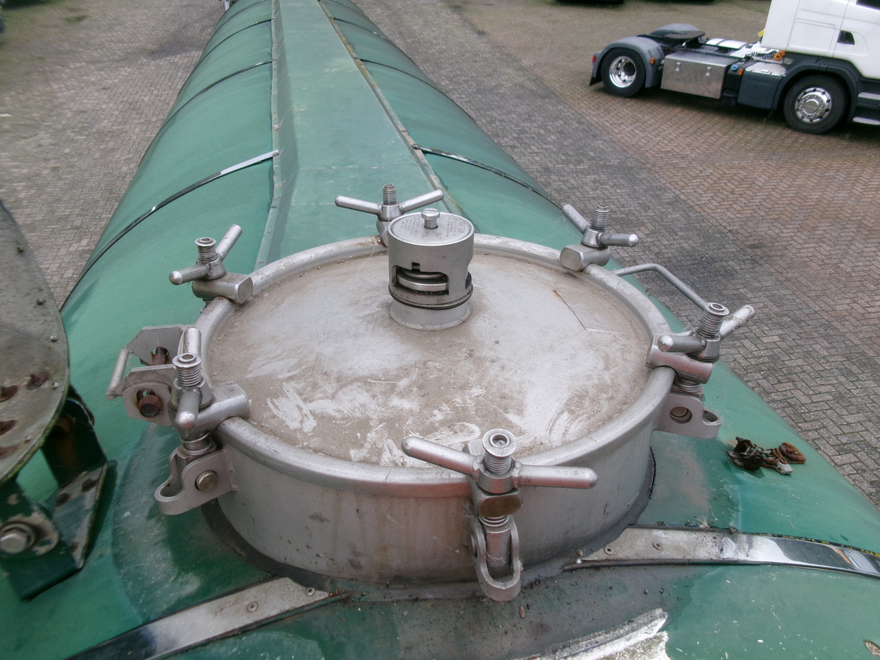 Tanktrailer för transportering livsmedel Melton Food tank inox 25 m3 / 1 comp: bild 12