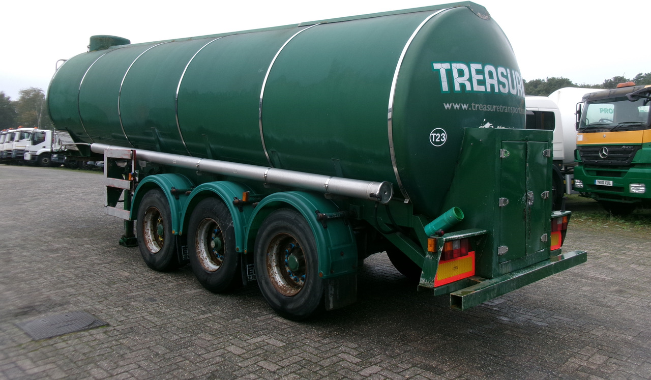 Tanktrailer för transportering livsmedel Melton Food tank inox 25 m3 / 1 comp: bild 3
