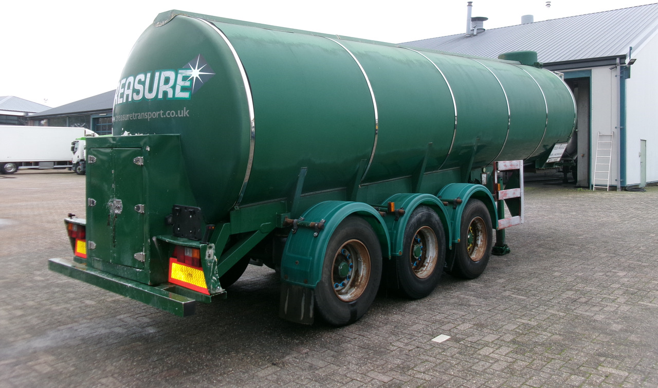Tanktrailer för transportering livsmedel Melton Food tank inox 25 m3 / 1 comp: bild 4